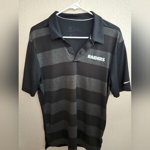 Raiders polo shirt Men's Medium